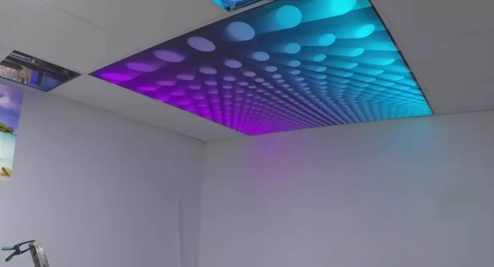 3D натяжной потолок для офиса — Первоуральск, Металлургов, 6, фото 3